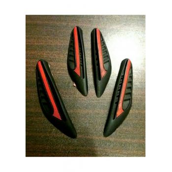 RED AND BLACK DOOR PROTECTOR GUARDS